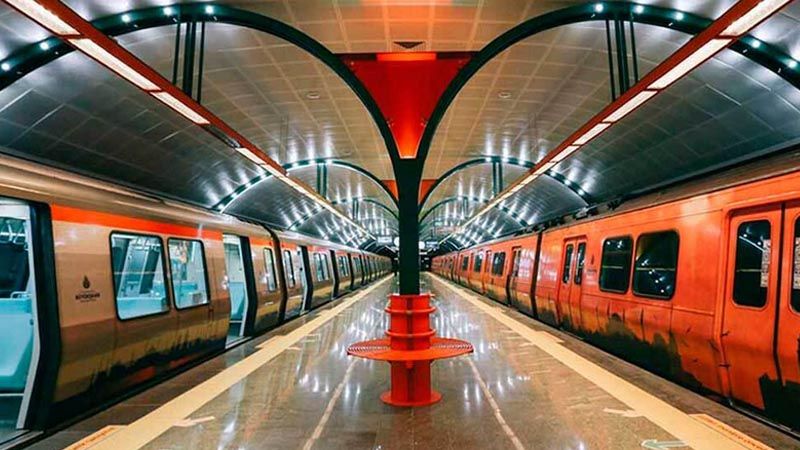 Самая быстрая линия метро в Стамбуле