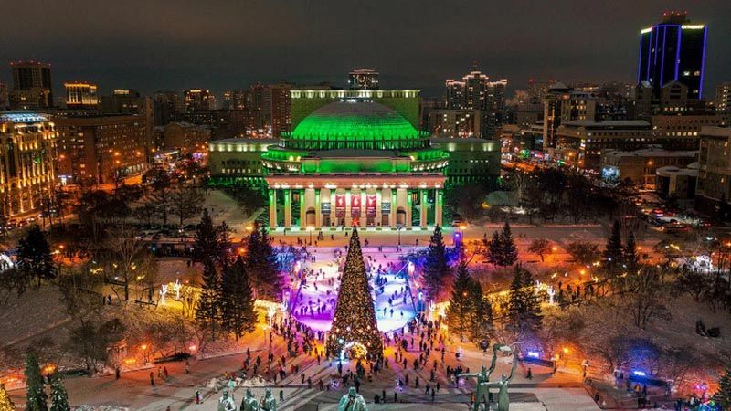 За пол цены в декабре. Перелет из Москвы в Новосибирск за 3 385р. в одну сторону